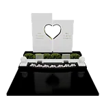 Мемориальный комплекс на могилу "Любовь Души" 16