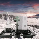 Современный памятник  "Встреча"