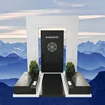 Мемориальный комплекс на могилу "Портал Души" 11