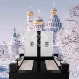Мемориальный комплекс на могилу "Цветок Души"