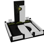 Мемориальный комплекс на могилу "Парящая Душа"