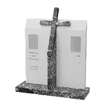 Горизонтальный памятник "Крест Распятия" 15