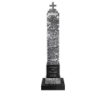 Памятник военному и участнику СВО "Обелиск с крестом"