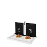 Горизонтальный памятник "Три Измерения"