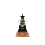 Памятник военному и участнику СВО "Звезда героя" 9