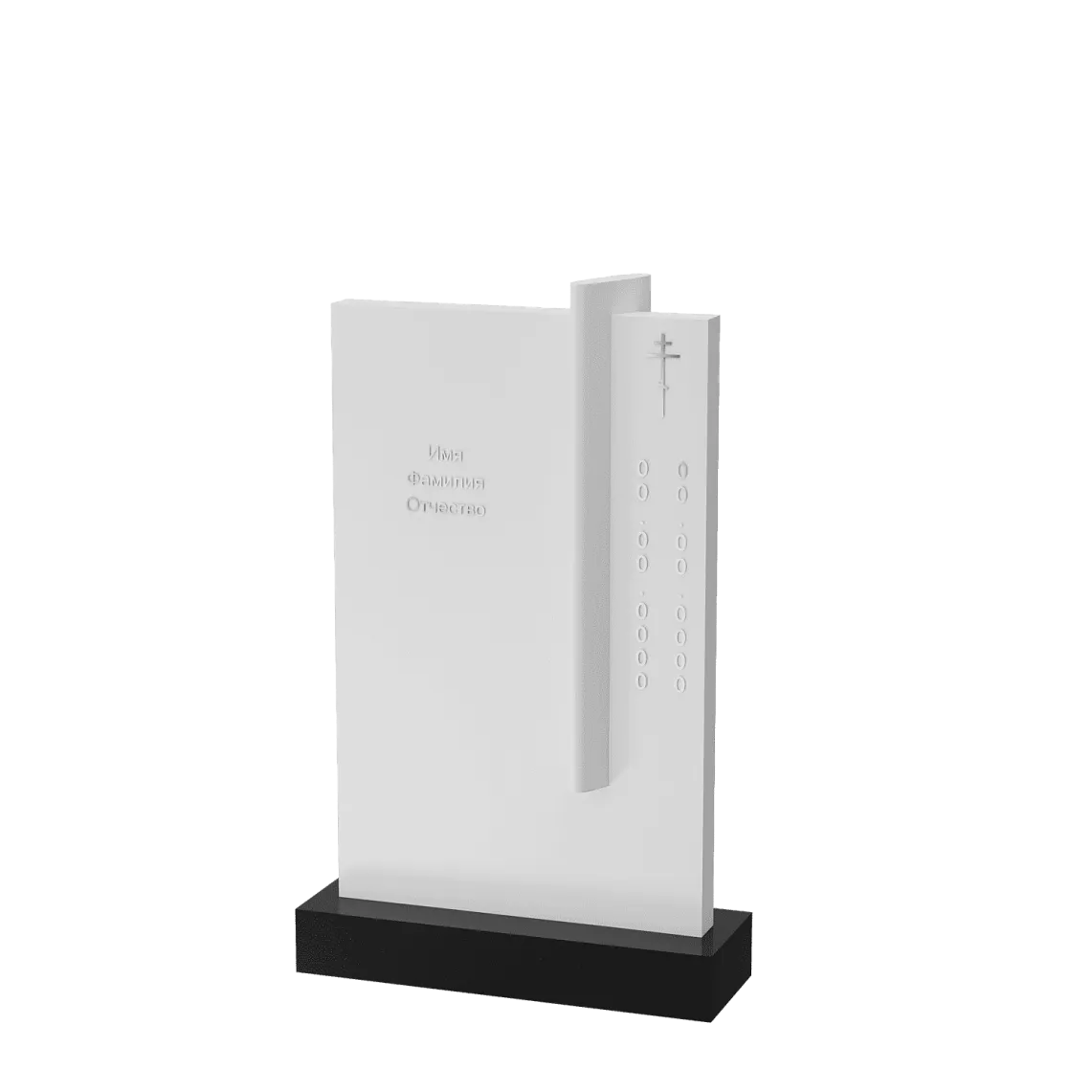 Вертикальный памятник "Нить Жизни" 6 