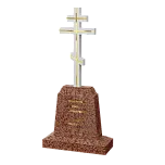 Вертикальный памятник "Крест на Голгофе I" 10