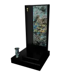 Памятник с флорентийской мозаикой "Каменный узор №20" 25