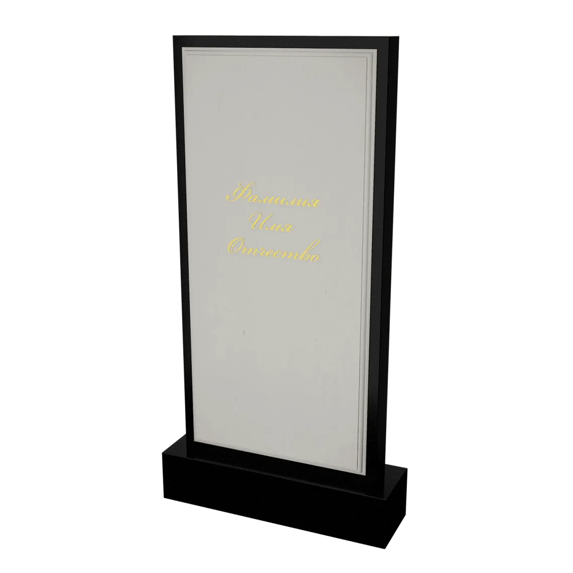 Памятник с флорентийской мозаикой "Каменный узор №1" 16 