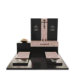 Мемориальный комплекс на могилу "Поэзия Души" 12