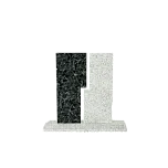 Горизонтальный памятник "Инь Ян" 24