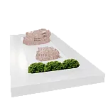 Памятник для урны с прахом "Сад Камней"