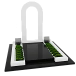 Мемориальный комплекс на могилу "Небесный Свод" 23