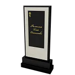 Памятник с флорентийской мозаикой "Каменный узор №16"