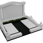 Мемориальный комплекс на могилу "Пауза момента"