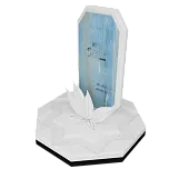 Вертикальный памятник "Лотос" 8