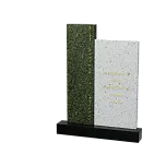 Горизонтальный памятник "Две жизни"