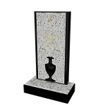 Памятник с флорентийской мозаикой "Каменный узор №5"