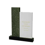 Горизонтальный памятник "Две жизни"