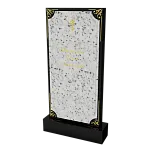 Памятник с флорентийской мозаикой "Каменный узор №14" 24