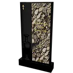 Памятник с флорентийской мозаикой "Каменный узор №7"