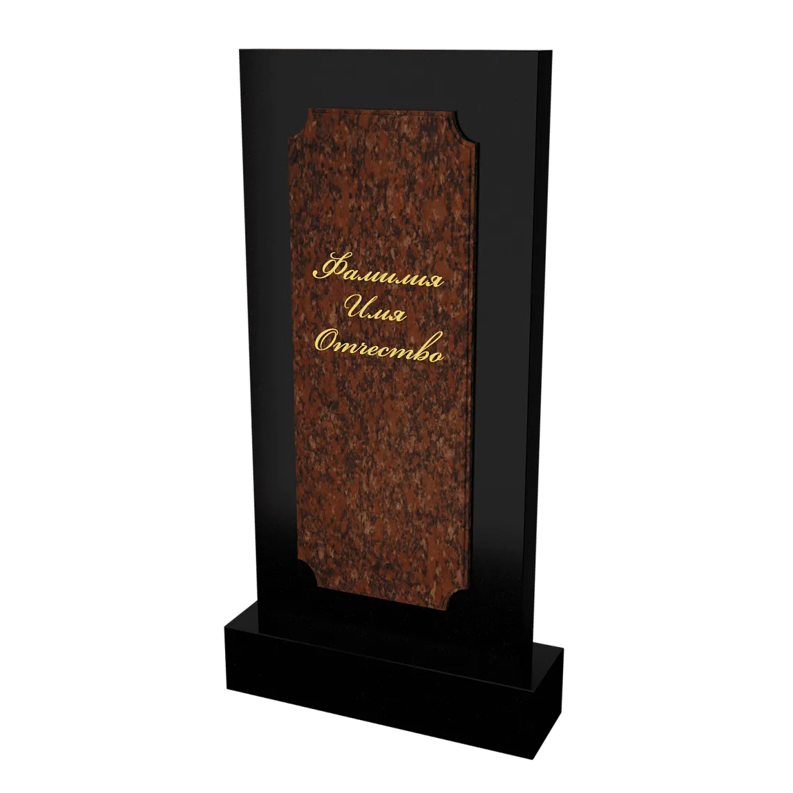 Памятник с флорентийской мозаикой "Каменный узор №12" 8 