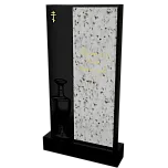 Памятник с флорентийской мозаикой "Каменный узор №7"