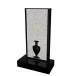 Памятник с флорентийской мозаикой "Каменный узор №6"