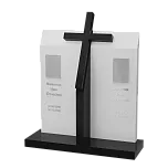 Горизонтальный памятник "Крест Распятия" 12