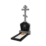 Вертикальный памятник "Крест на Голгофе"