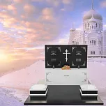 Мемориальный комплекс на могилу "Шёпот Души" 9