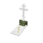 Вертикальный памятник "Гранитная Колыбель" 21