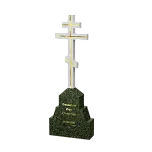 Вертикальный памятник "Крест на Голгофе II" 9