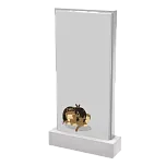 Памятник с флорентийской мозаикой "Мамонтенок"