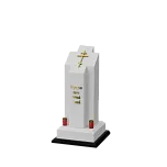 Вертикальный памятник "Свеча" 10