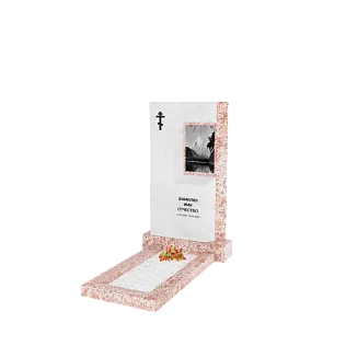 Вертикальный памятник "Взгляд Души"