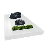 Памятник для урны с прахом "Сад Камней"