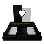 Мемориальный комплекс на могилу "Любовь Души" 14