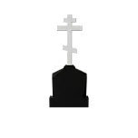 Вертикальный памятник "Крест на Голгофе"