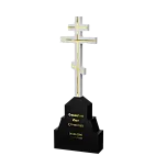 Вертикальный памятник "Крест на Голгофе II" 8