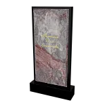 Памятник с флорентийской мозаикой "Каменный узор №1" 40