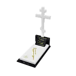 Вертикальный памятник "Гранитная Колыбель" 34