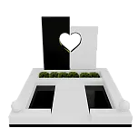 Мемориальный комплекс на могилу "Любовь Души" 17