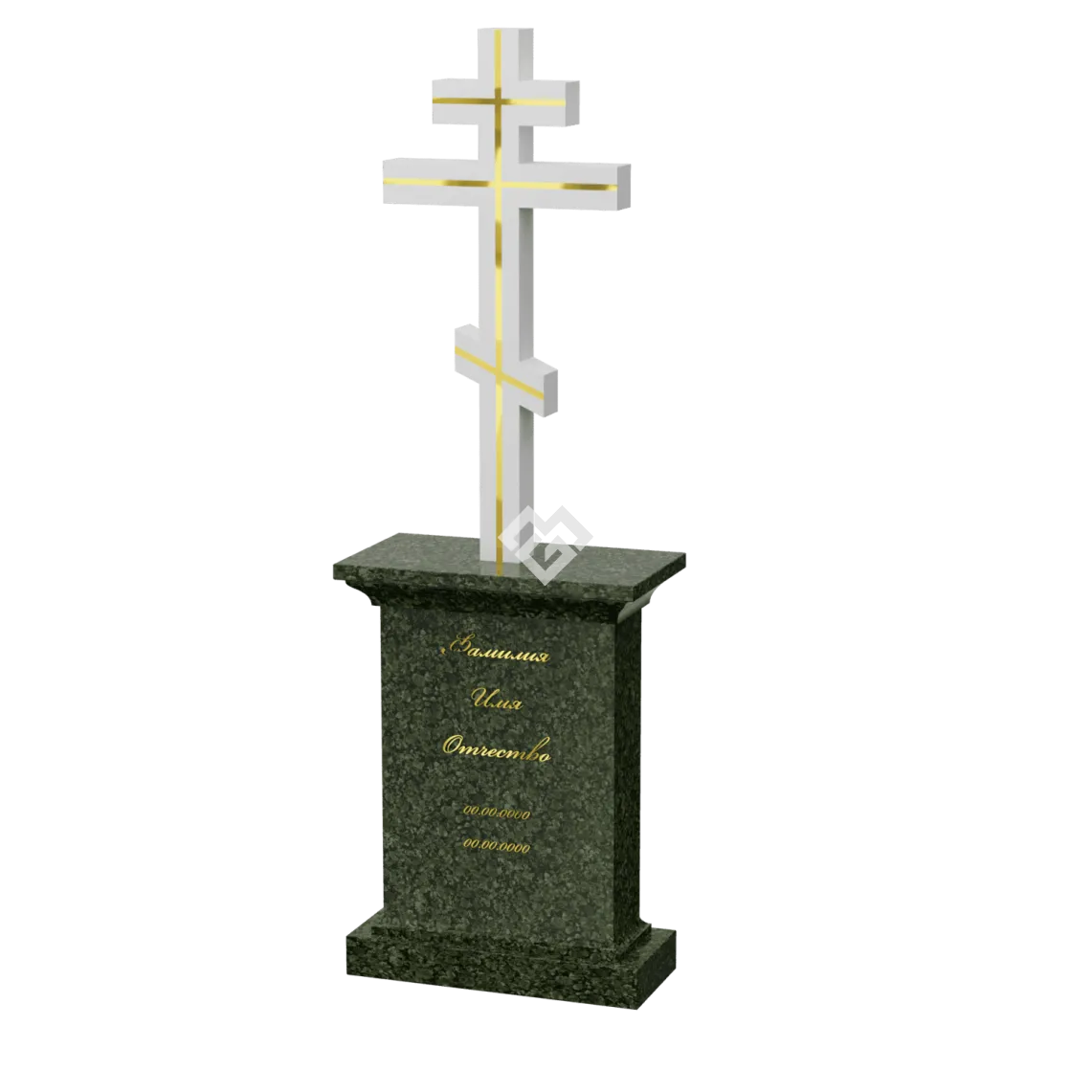 Вертикальный памятник "Молитва Богу" 5