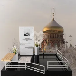 Мемориальный комплекс на могилу "Жемчуг Души"