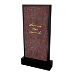 Памятник с флорентийской мозаикой "Каменный узор №1"