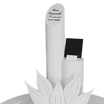 Вертикальный памятник "Лотос Души"