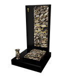 Памятник с флорентийской мозаикой "Каменный узор №19"