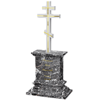 Вертикальный памятник "Славящий Бога"