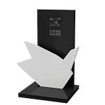 Вертикальный памятник "Полет Души"